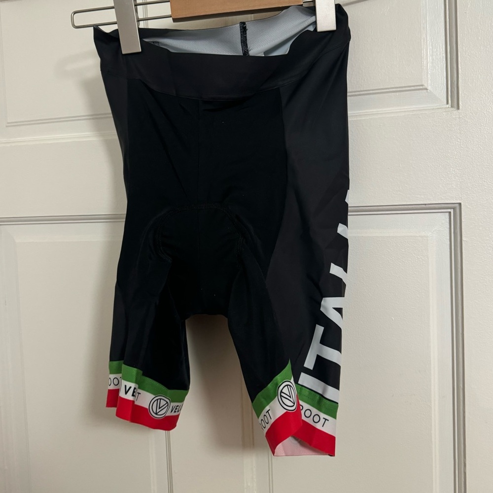 Veneto Cycling Bib Shorts with Italian Flag Accent